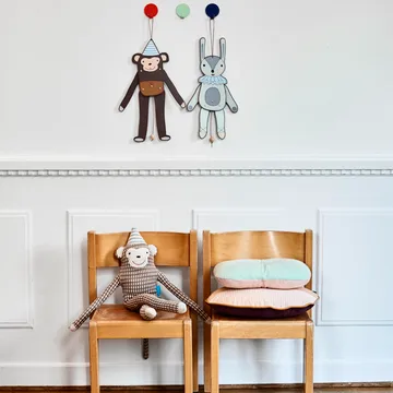 Mr. Nelsson stuffed animal - brown-beige - OYOY