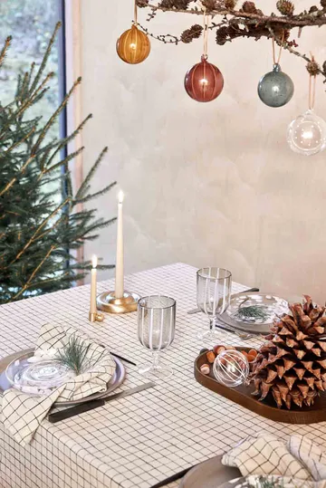 Natale Christmas bauble Ø7 cm - Clear - OYOY