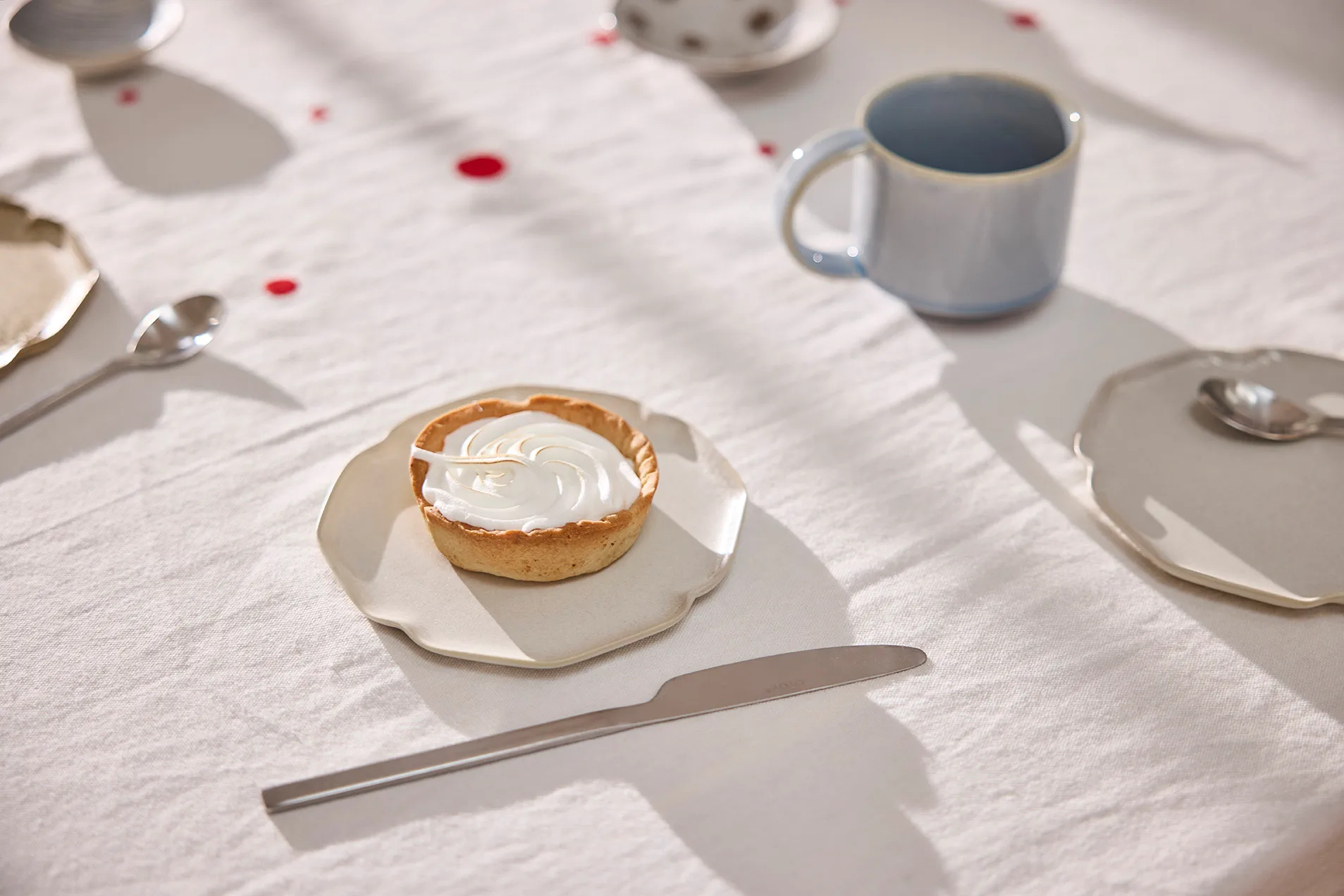 Nori dessert plate 13x15 cm 2-pack, Mellow OYOY