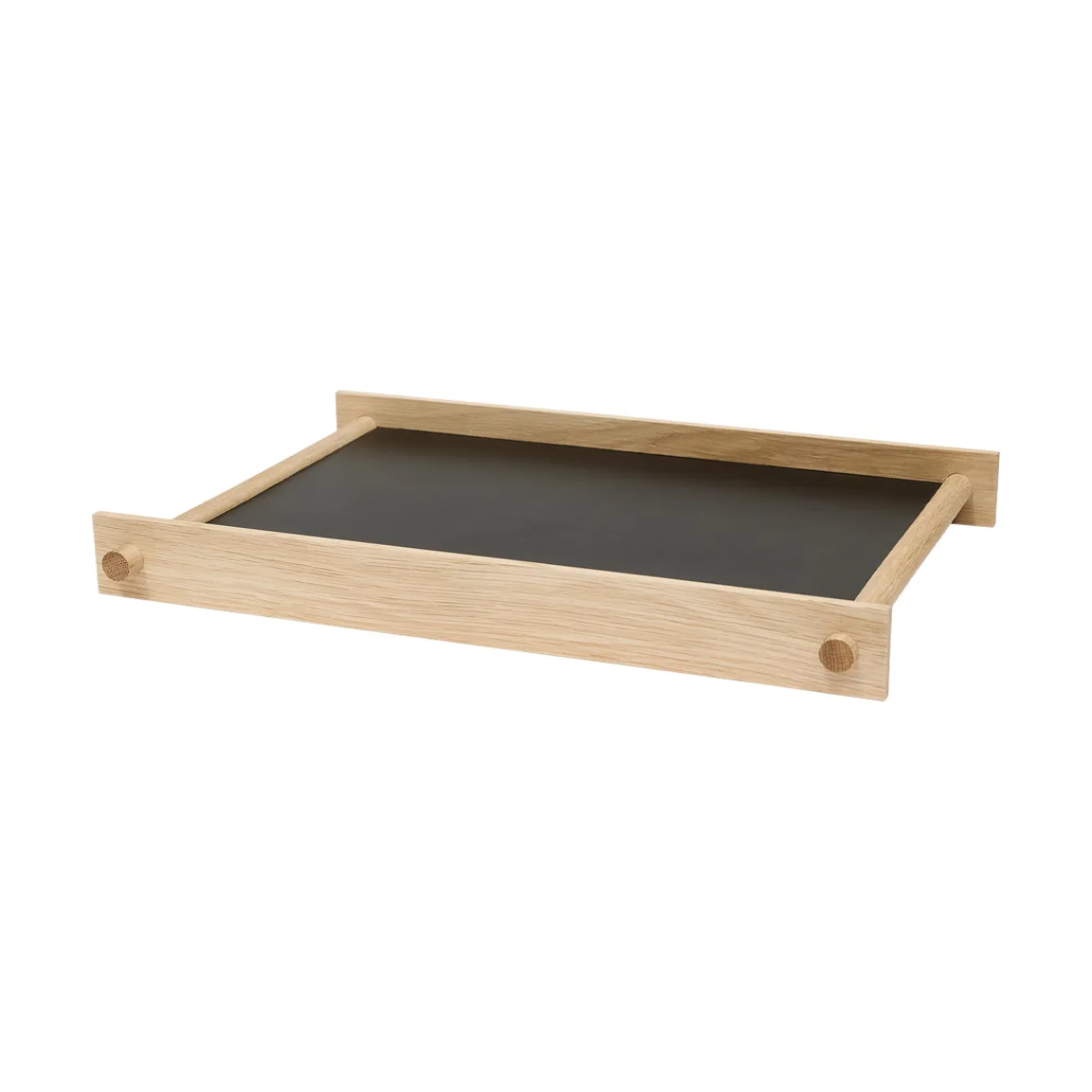 Pieni tray large 34x46 cm, Black OYOY