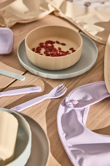Pullo serving set 3 parts - Pale mint-vanilla-lavender - OYOY