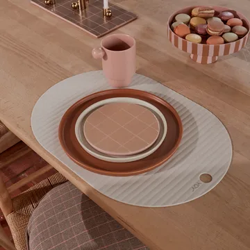 Ribbo placemat 2-pack - off-white - OYOY