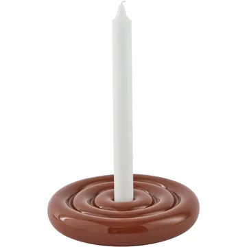 Savi candle sticks 2.5 cm - Nutmeg - OYOY