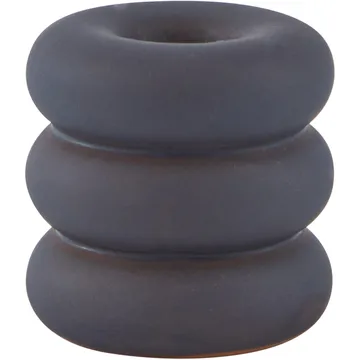 Savi candle sticks 6.5 cm - Midnight Blue - OYOY