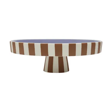 Toppu serving plate large Ø27 cm - Caramel-lavender - OYOY