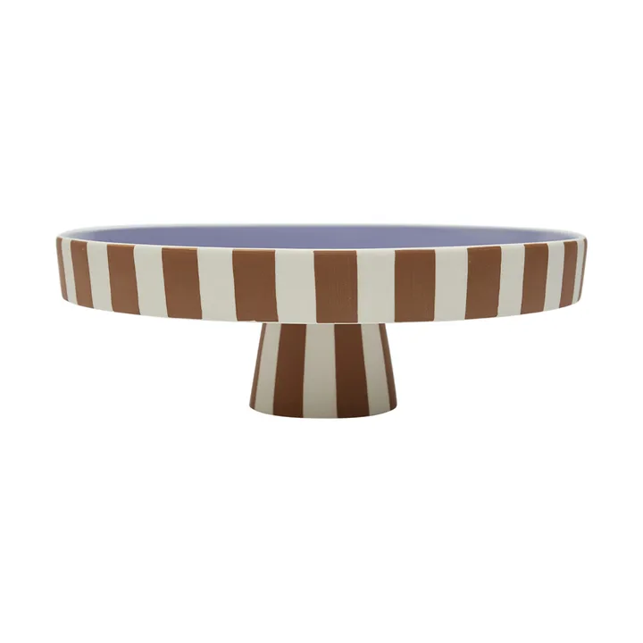 Toppu serving plate large Ø27 cm - Caramel-lavender - OYOY