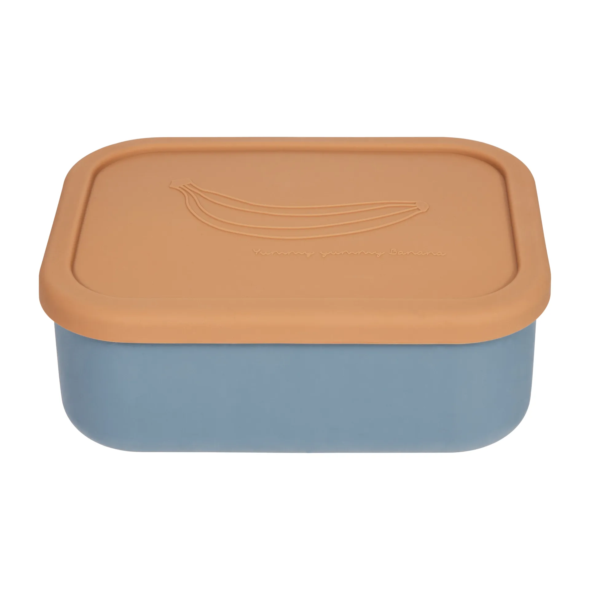 Yummi lunch box large, Fudge-Blue OYOY