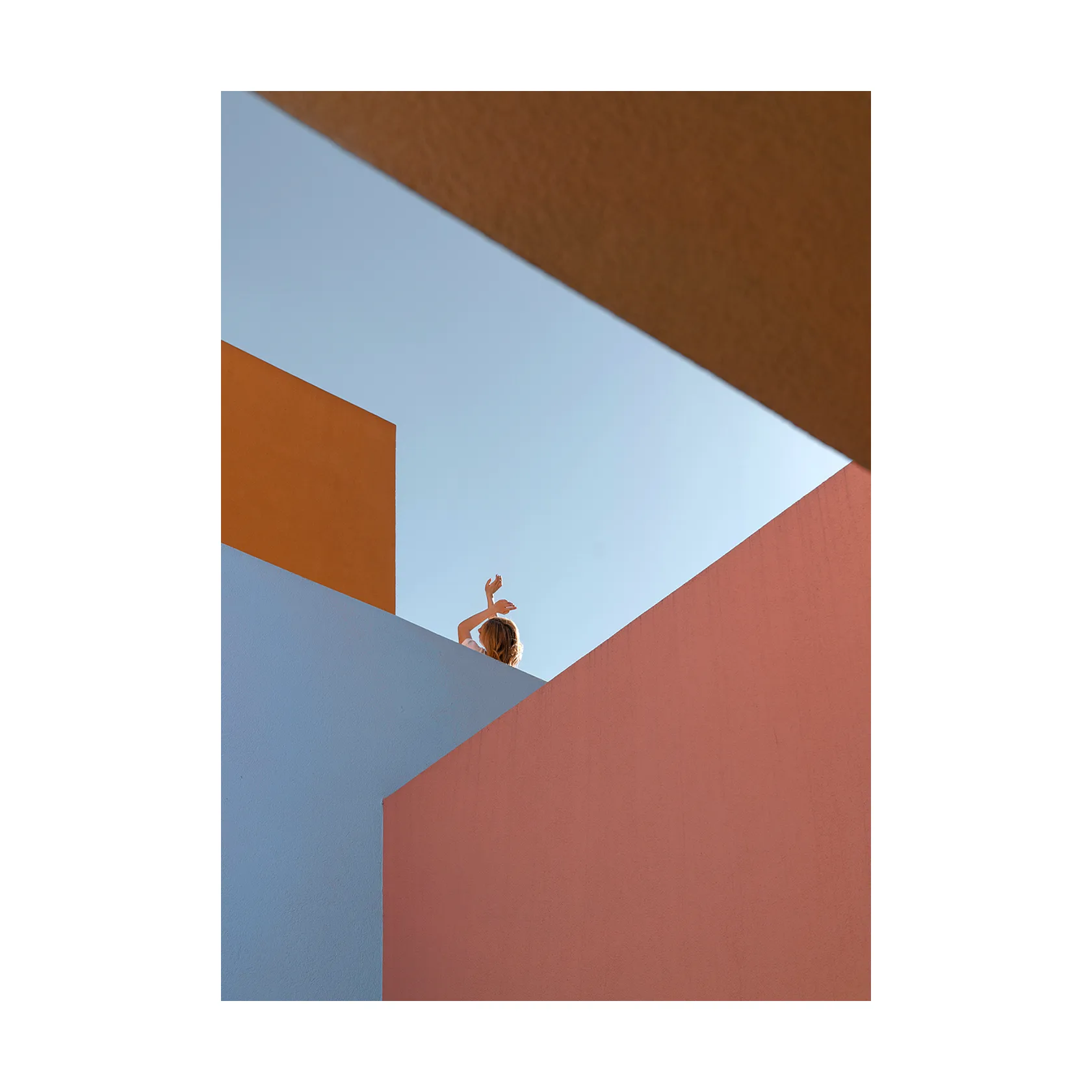 Angular Afternoon poster, 50x70 cm Paper Collective