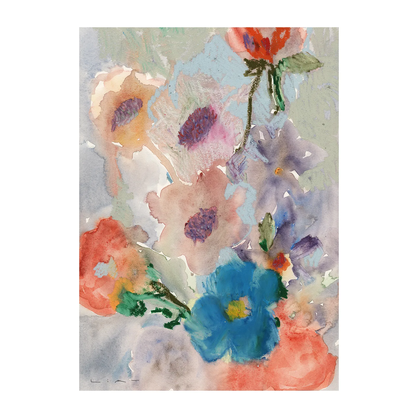 Bunch of Flowers poster, 30x40 cm Paper Collective