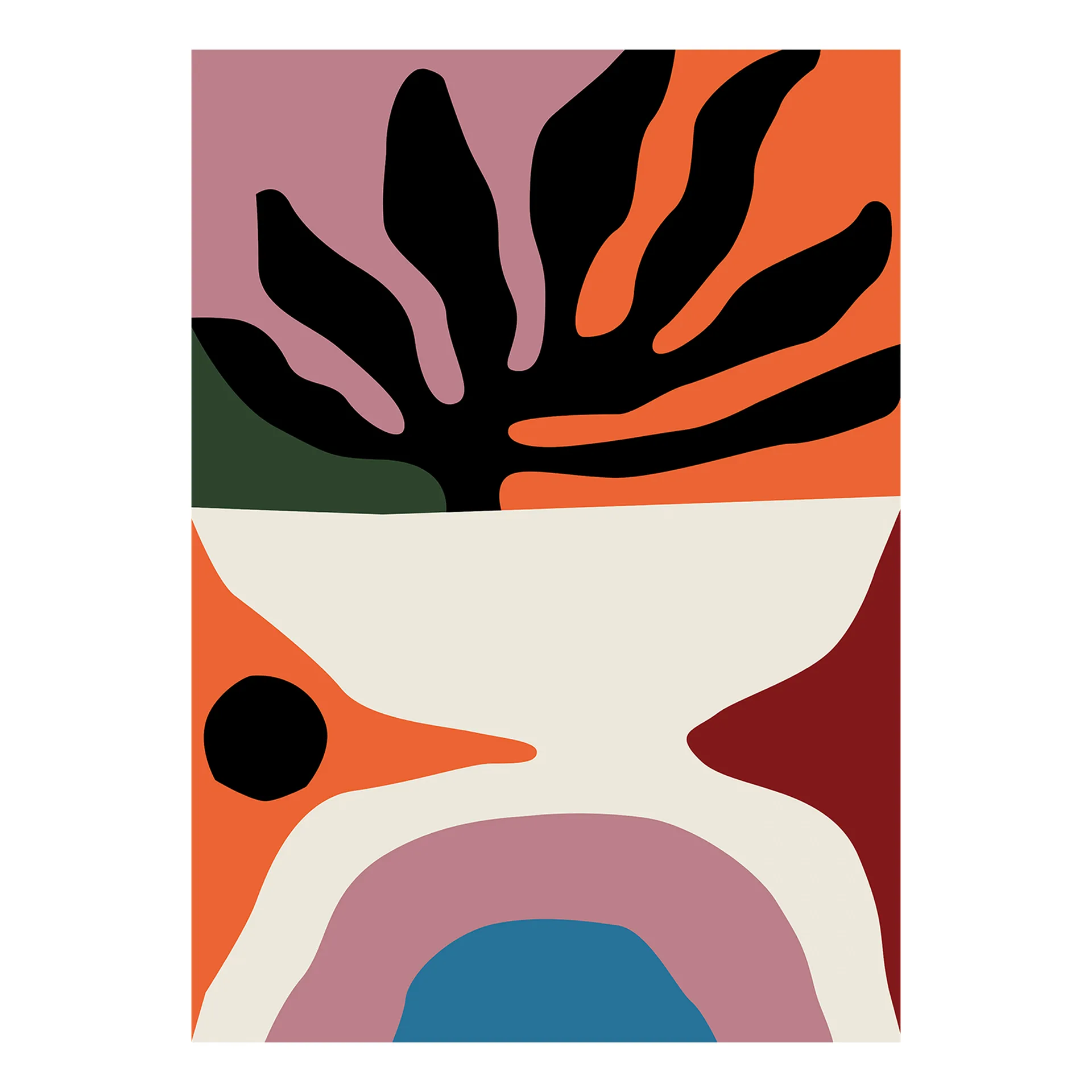 Flora poster , 30x40 cm Paper Collective