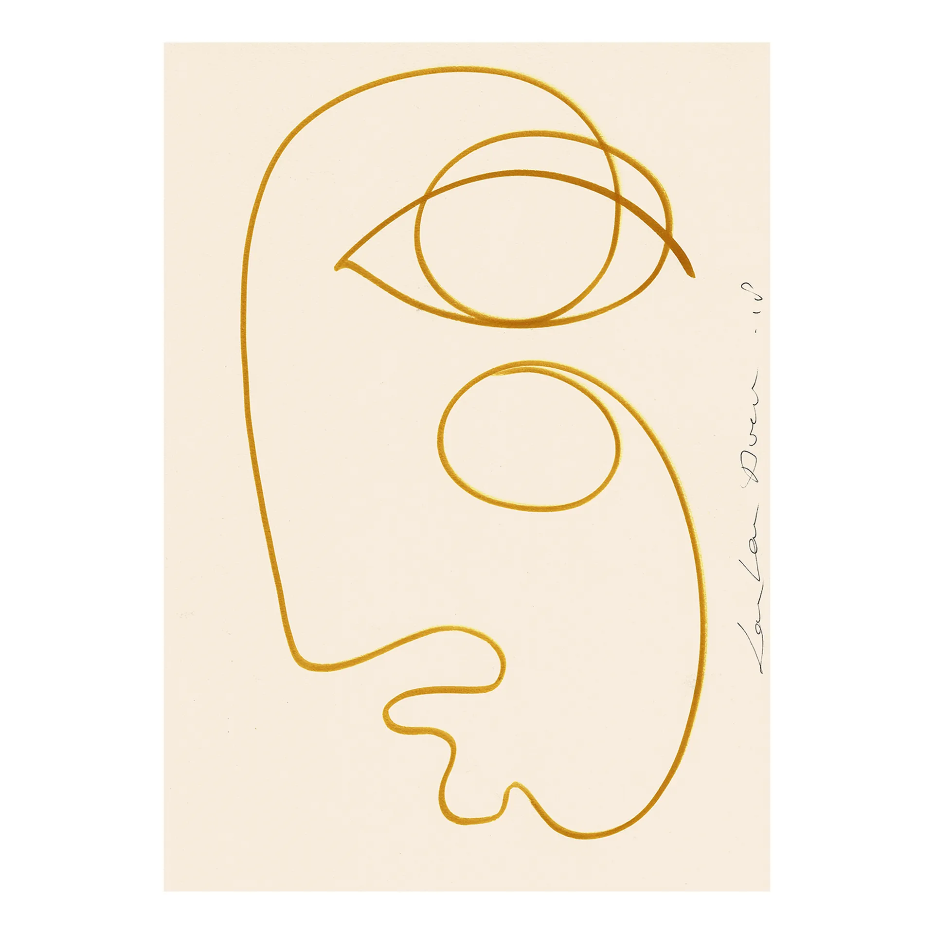 Sun-kissed poster, 30x40 cm Paper Collective