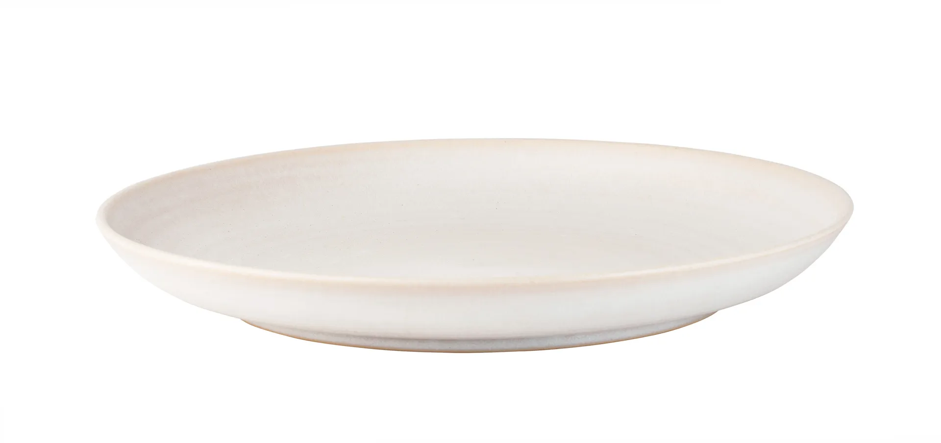 Lantliv plate Ø27 cm, White Paradisverkstaden
