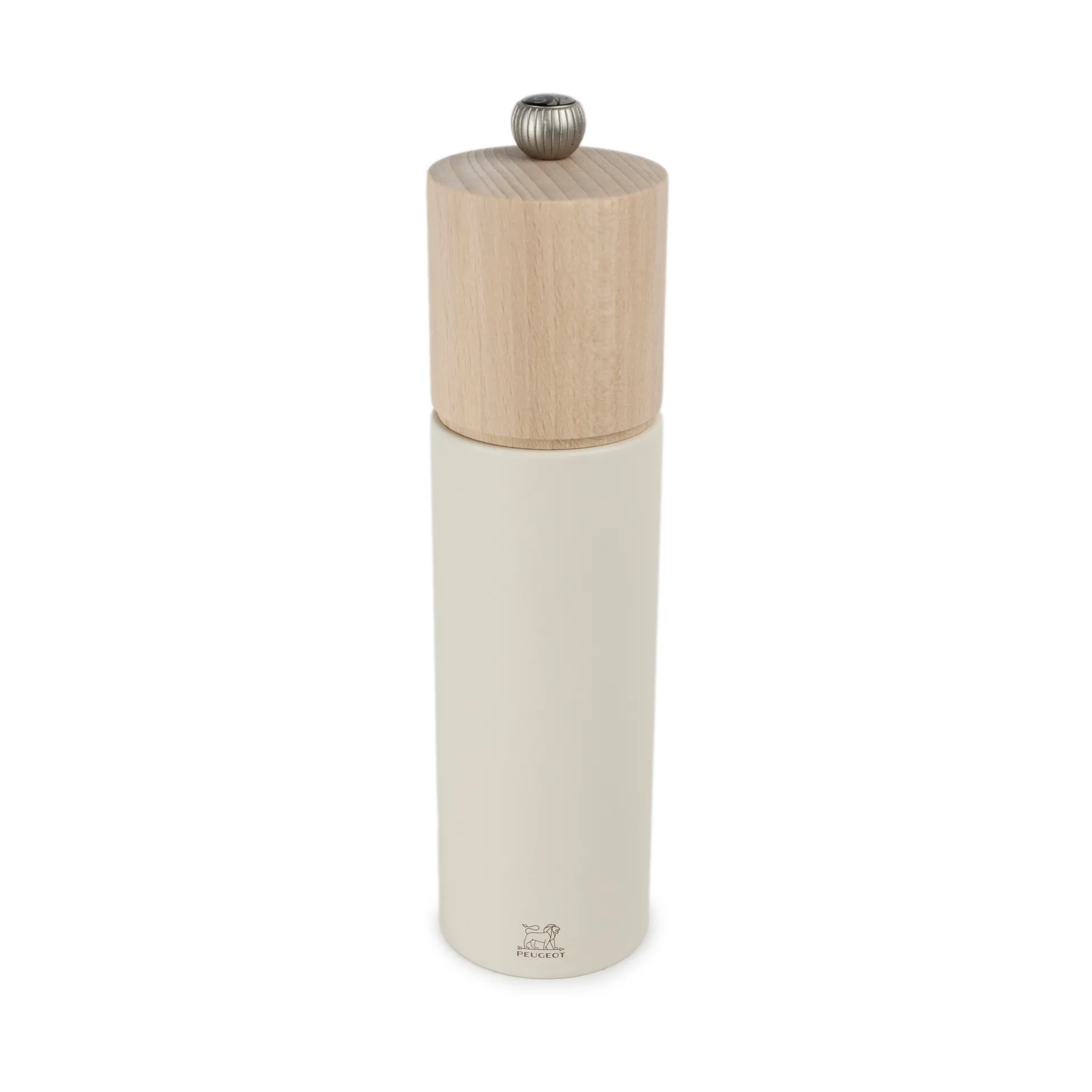 Boreal salt mill 21 cm, Feather white Peugeot