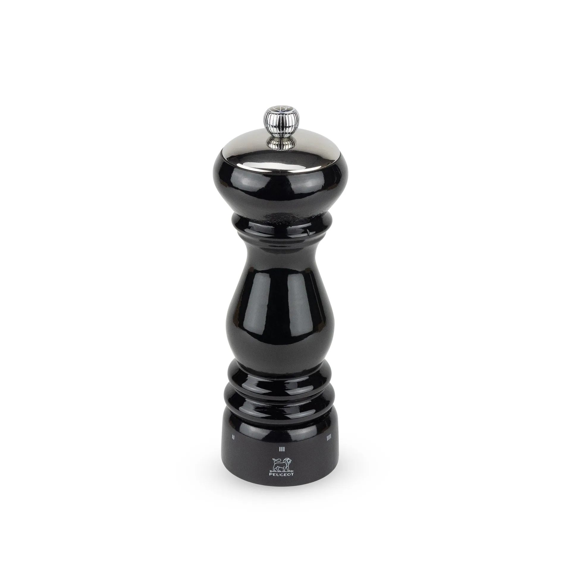 Paris Icone salt mill 18 cm, black Peugeot