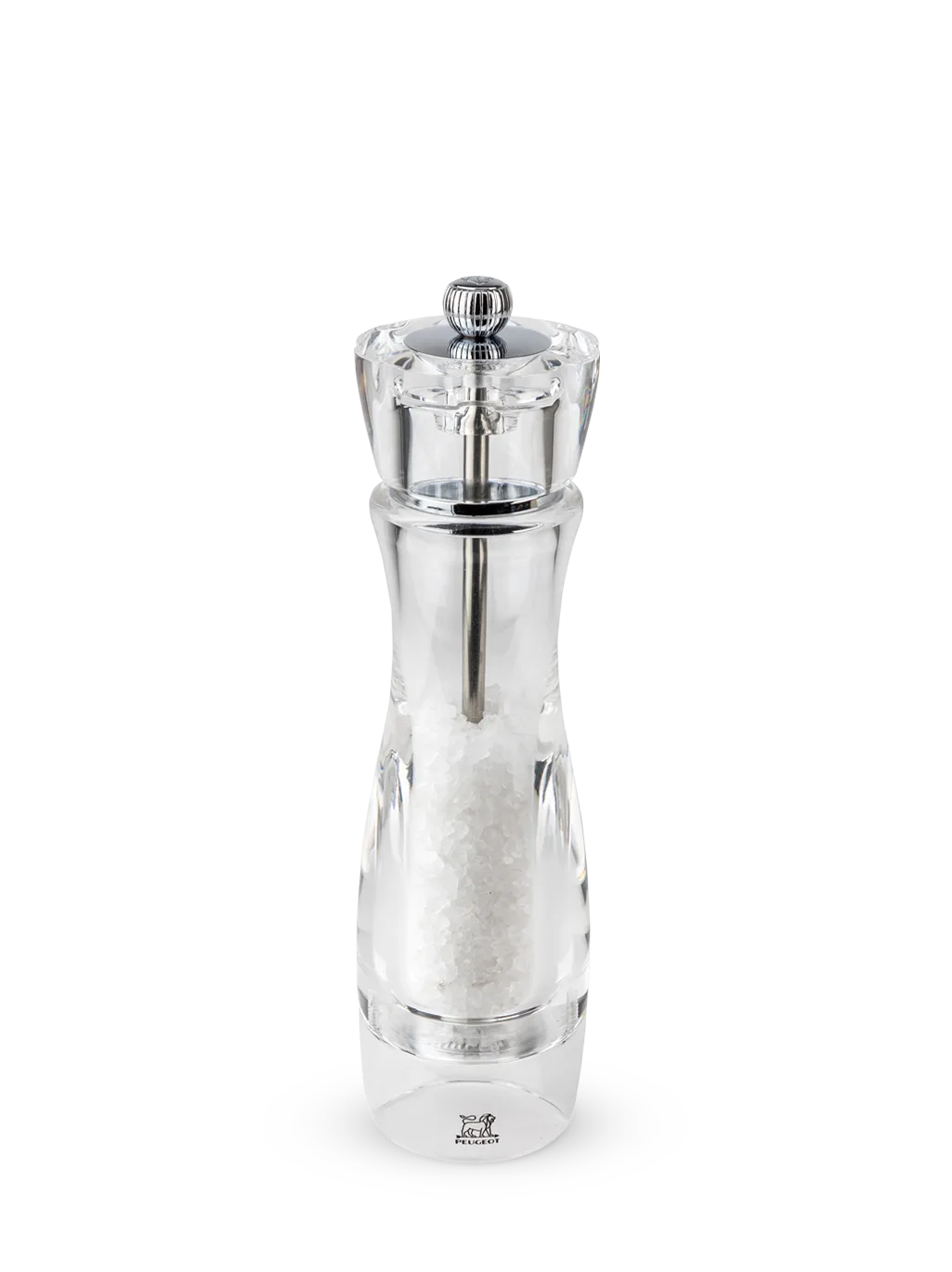 Vittel salt mill 23 cm, Acrylic-clear Peugeot