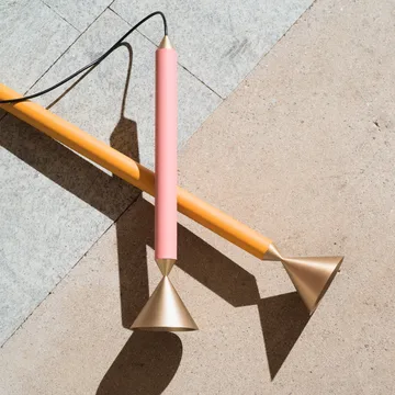 Apollo 39 pendant lamp - Honey gold, brass - Pholc