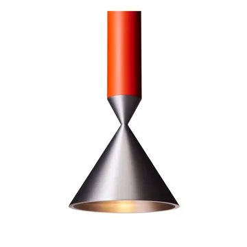 Apollo 59 pendant lamp - Red orange-aluminium - Pholc