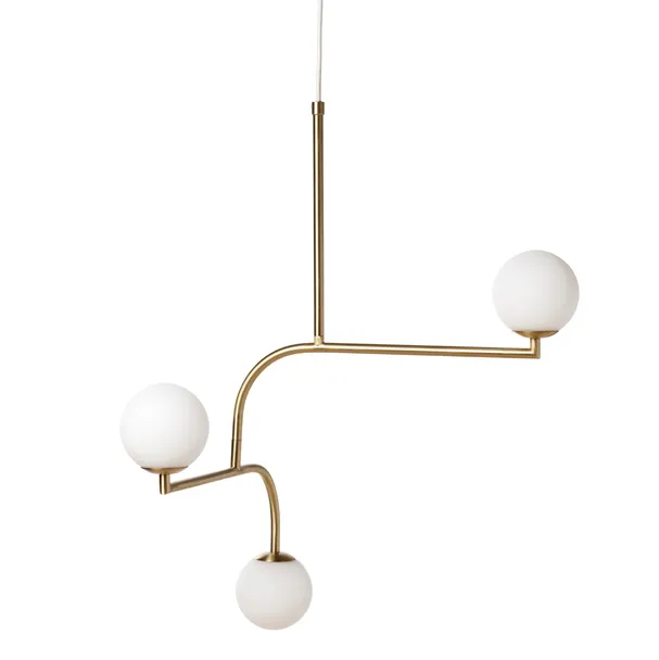 Mobil ceiling lamp 70, brass Pholc
