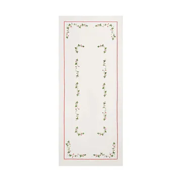 Wild Strawberry tablecloth - Red, 350x150 cm - Pick a Poppy