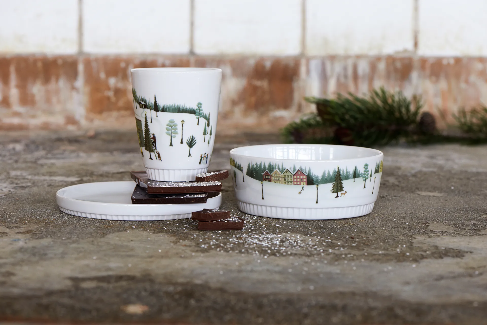 Winter Bowl 0.5 L, White Pillivuyt