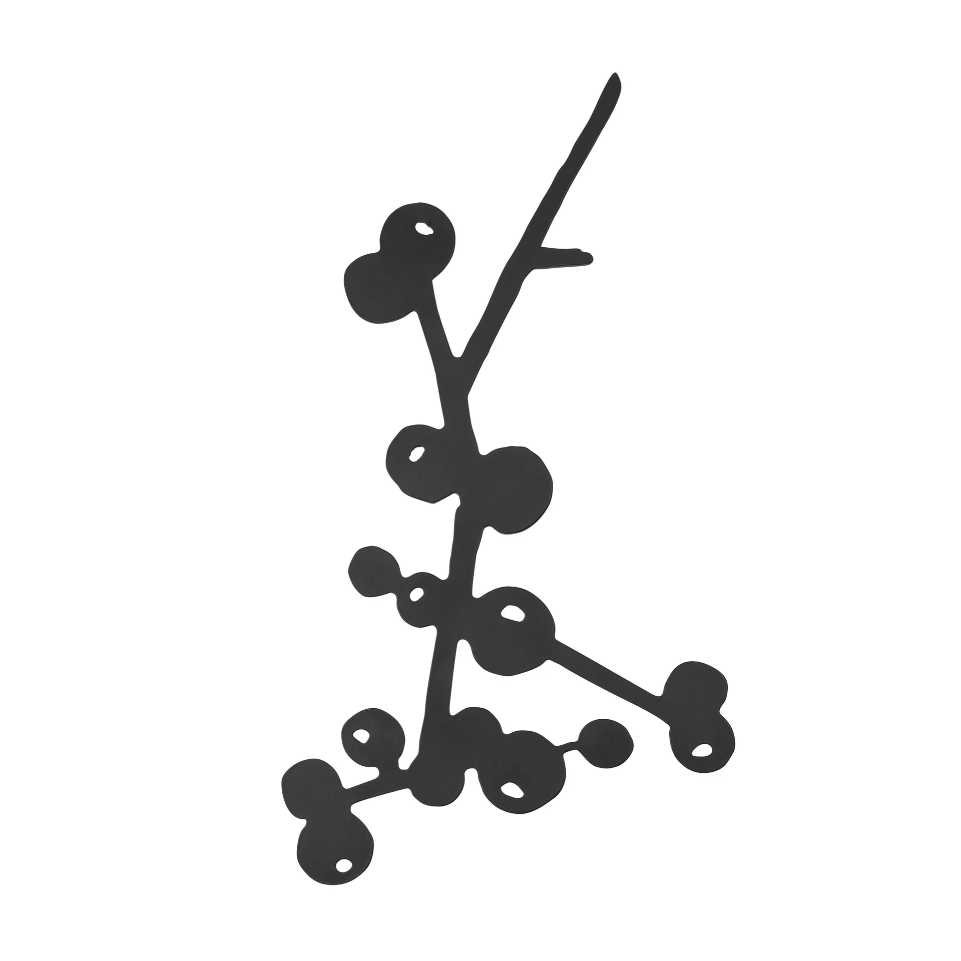 Berry trivet, black Pluto Design
