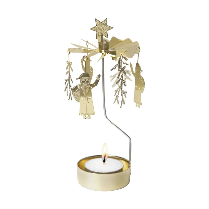 Claus angel chimes - Gold - Pluto Design