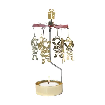 From Santa angel chime - Gold-red spinner - Pluto Design