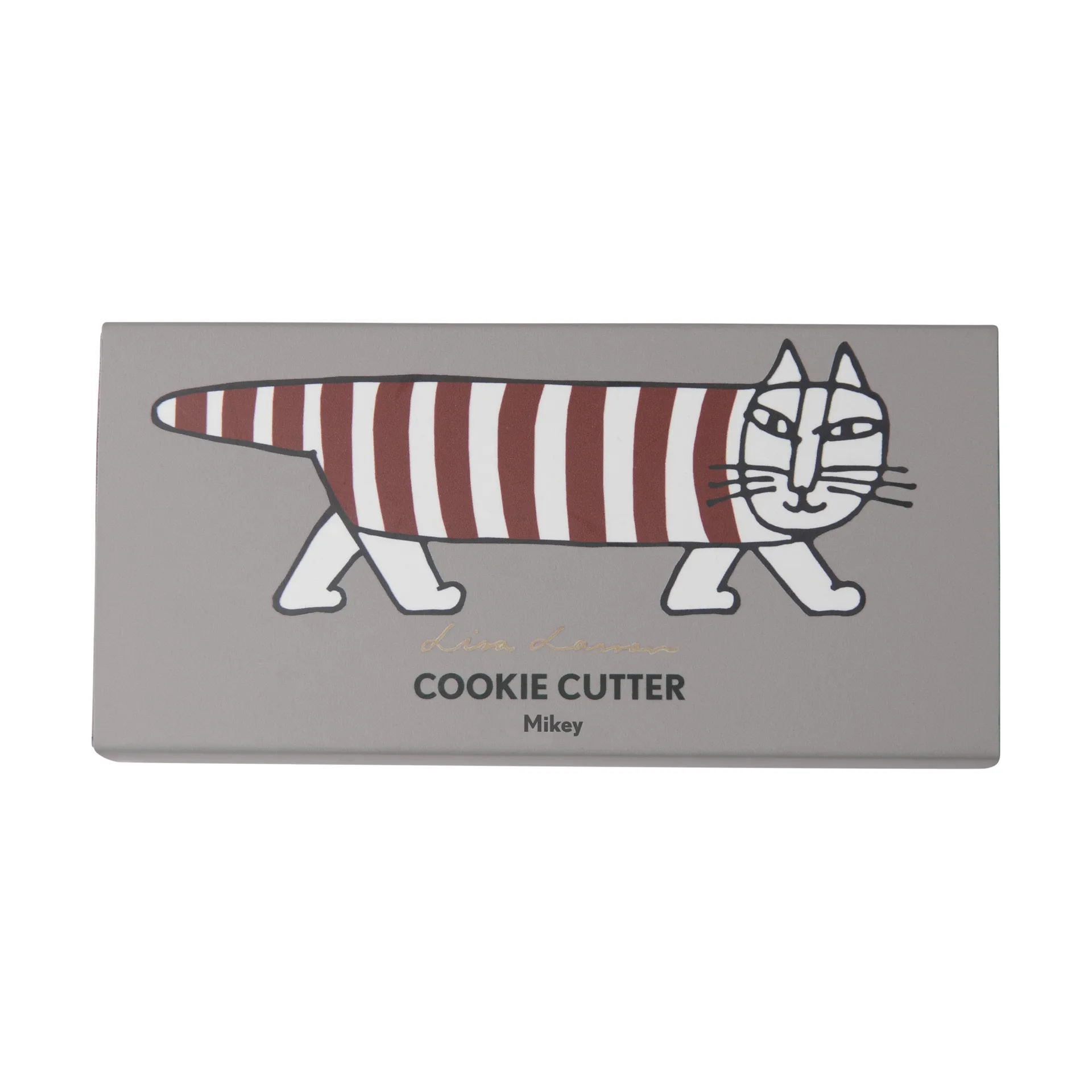Lisa Larson Mikey cookie cutter, Gold Pluto Design