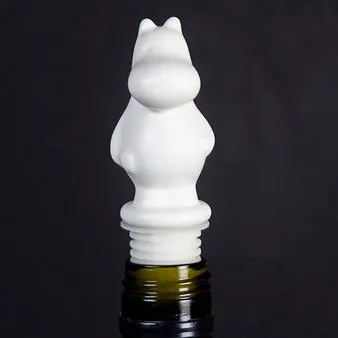 Moomin wine stop, white ceramic Pluto Design