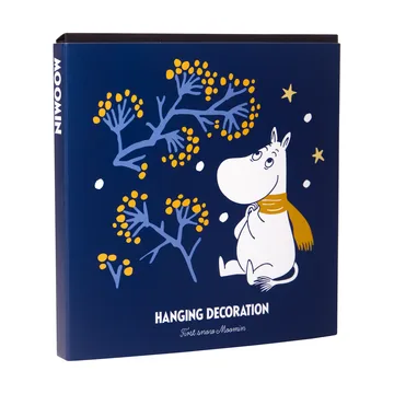 Mumin first snow Christmas ornament - Gold - Pluto Design