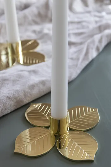 Stig L Berså candle holder - Gold - Pluto Design