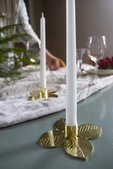 Stig L Berså candle holder - Gold - Pluto Design