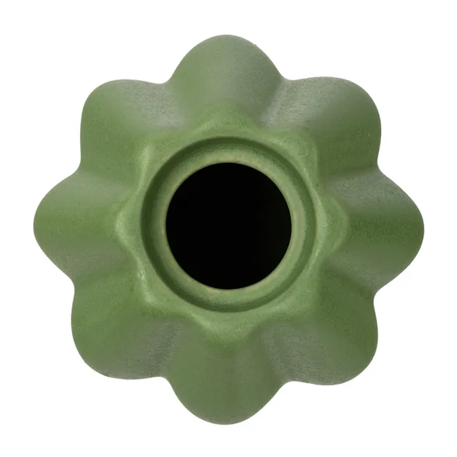 Birgit vase/lantern 14 cm, Olive PotteryJo