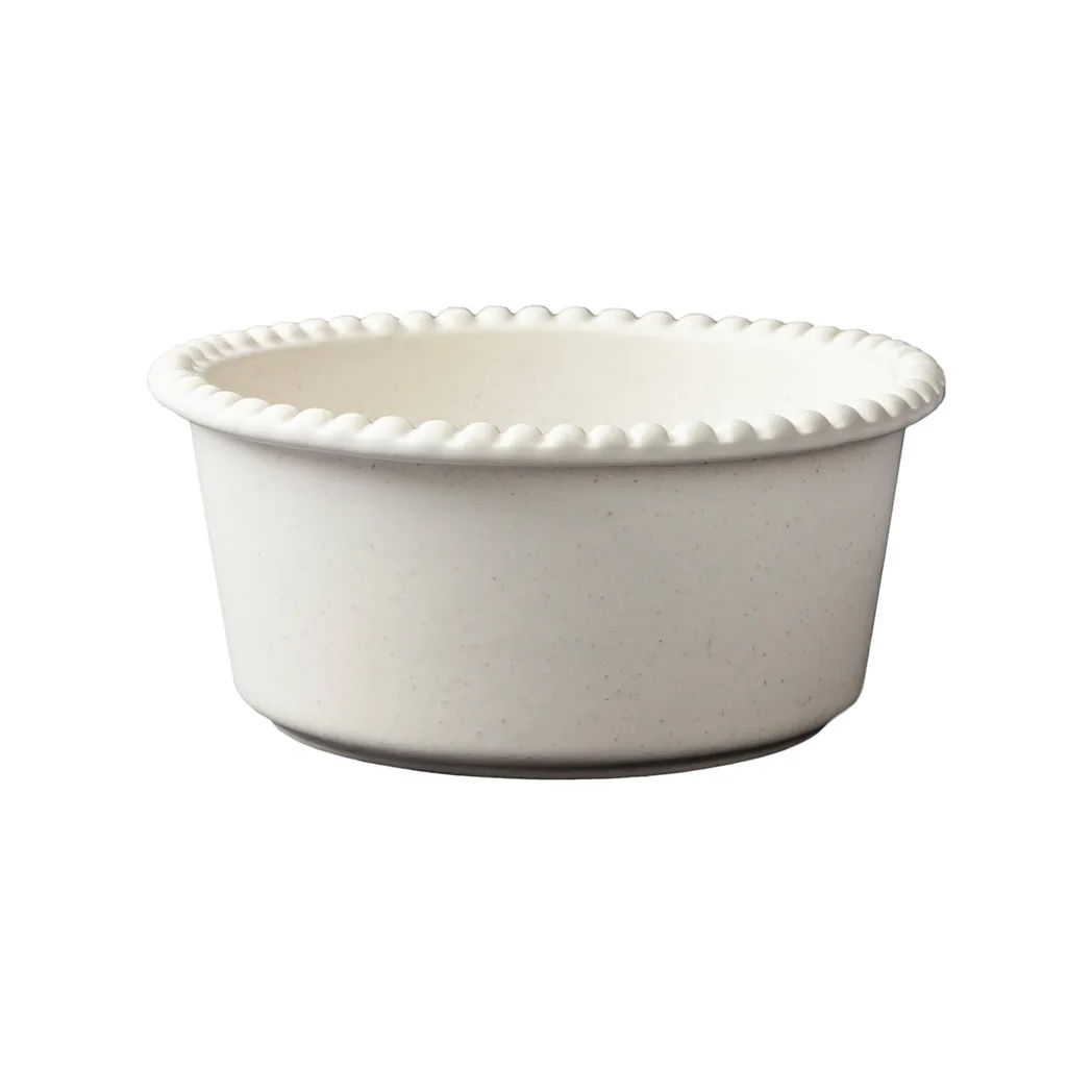 Daria bowl Ø18 cm stoneware, cotton white PotteryJo