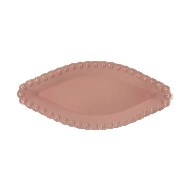 Tulipa oval saucer 20x45 cm - Beautiful Portuguese - PotteryJo