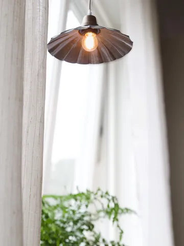 Ester window lamp - Blue, Ø24x12 cm - PR Home