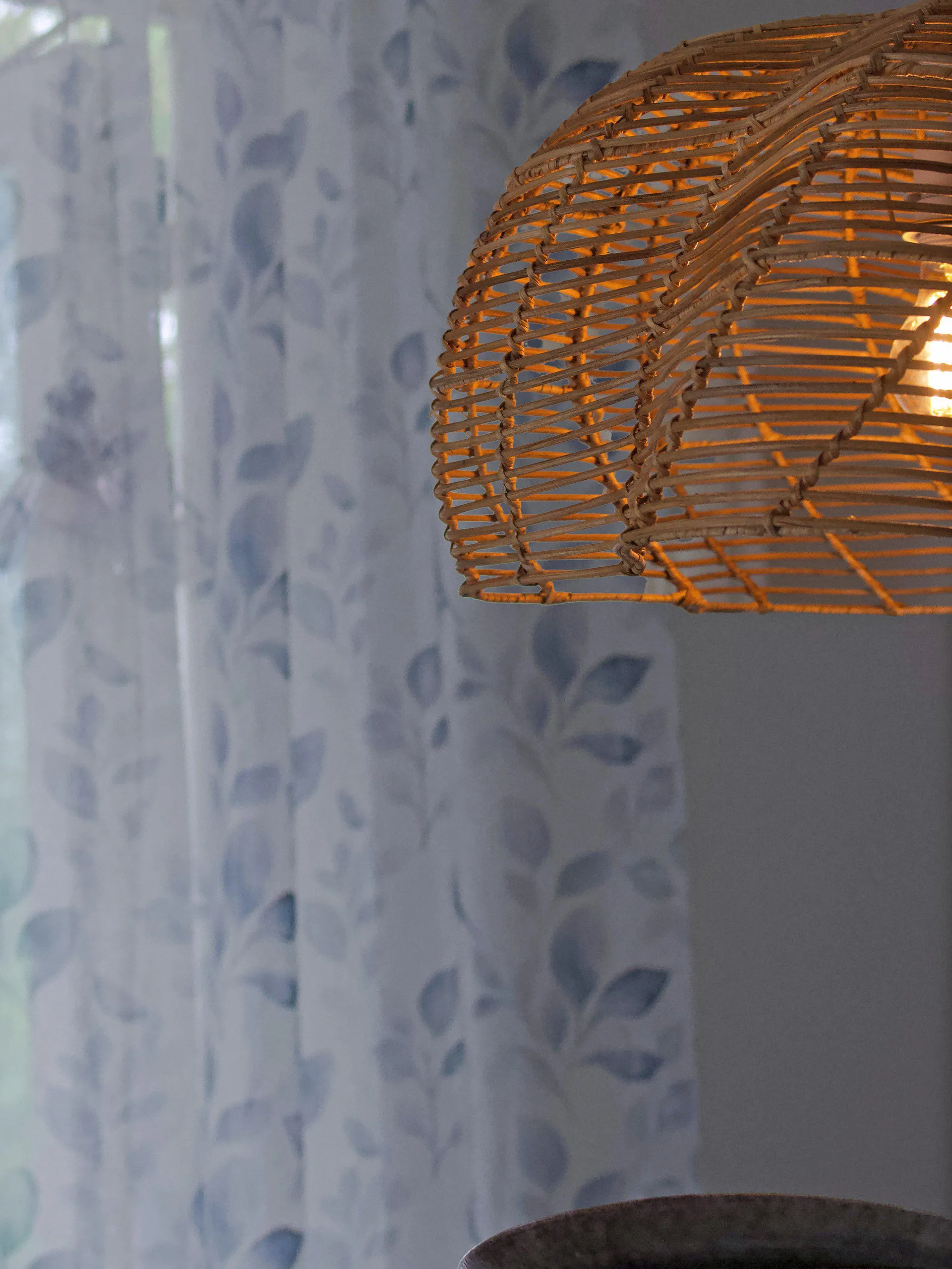 Mayla pendant lamp, Natural, Ø53x32 cm PR Home