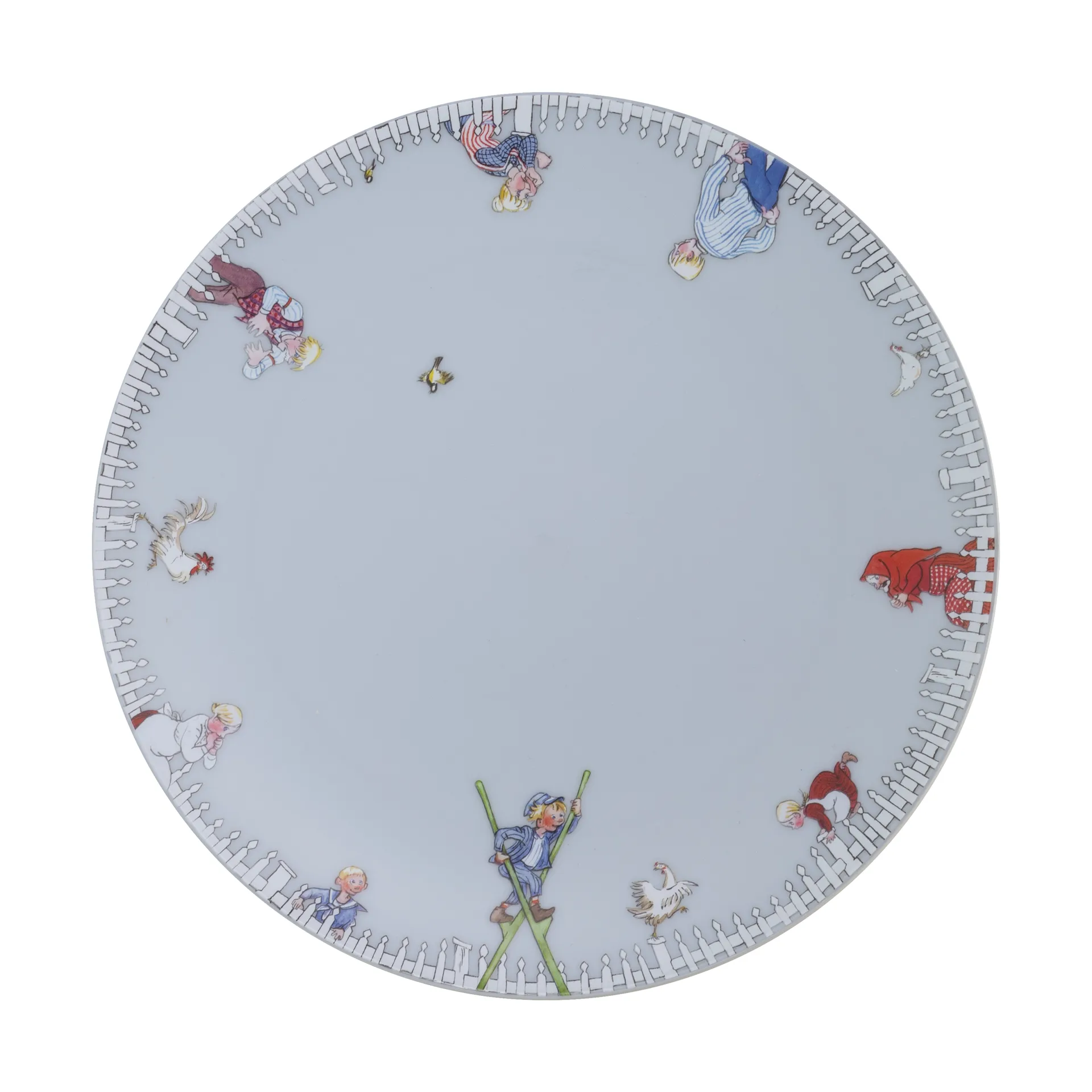 Emil i Lönneberga plate Ø20 cm, Blue Rätt Start
