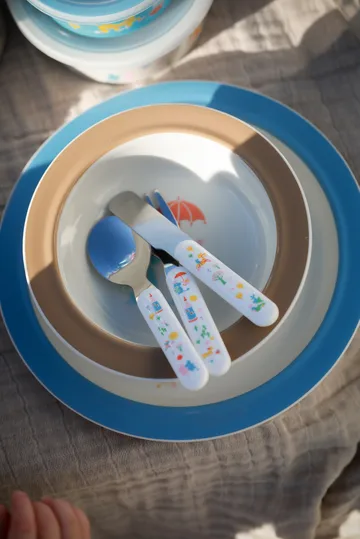 Mumin 80 children's dinnerware set 3 pieces - Multi - Rätt Start
