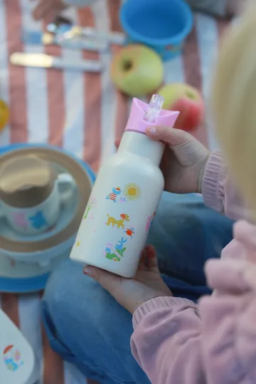 Mumin 80 water bottle 34 cl - Beige-pink - Rätt Start