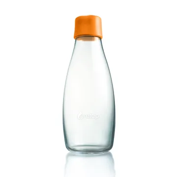 Retap glass bottle 0.5 l - Orange - Retap