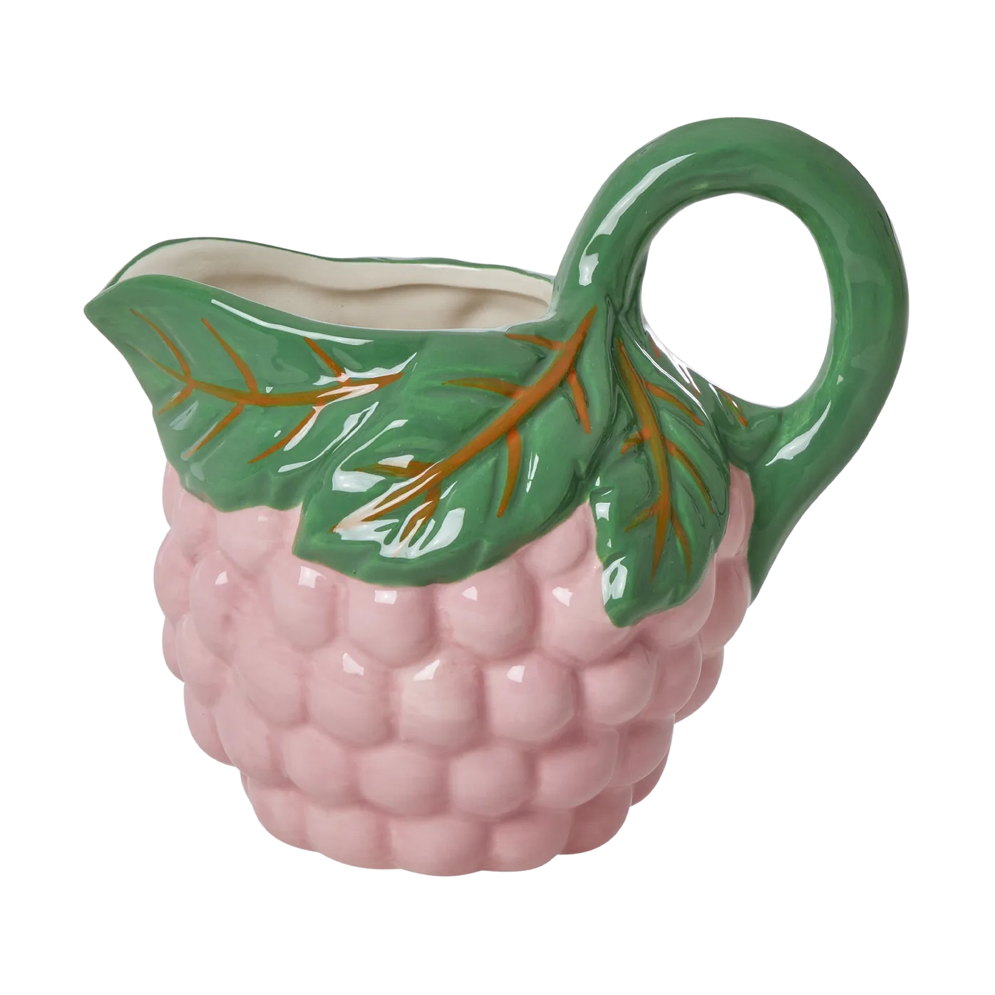 Rice ceramic milk jug, Pink RICE