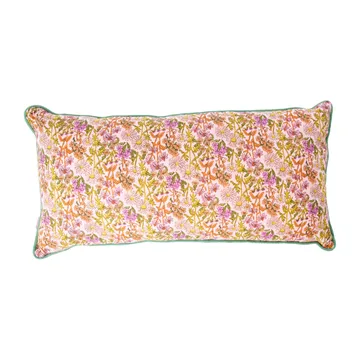 Rice cushion flowers 30x60 cm - Multi-green - RICE