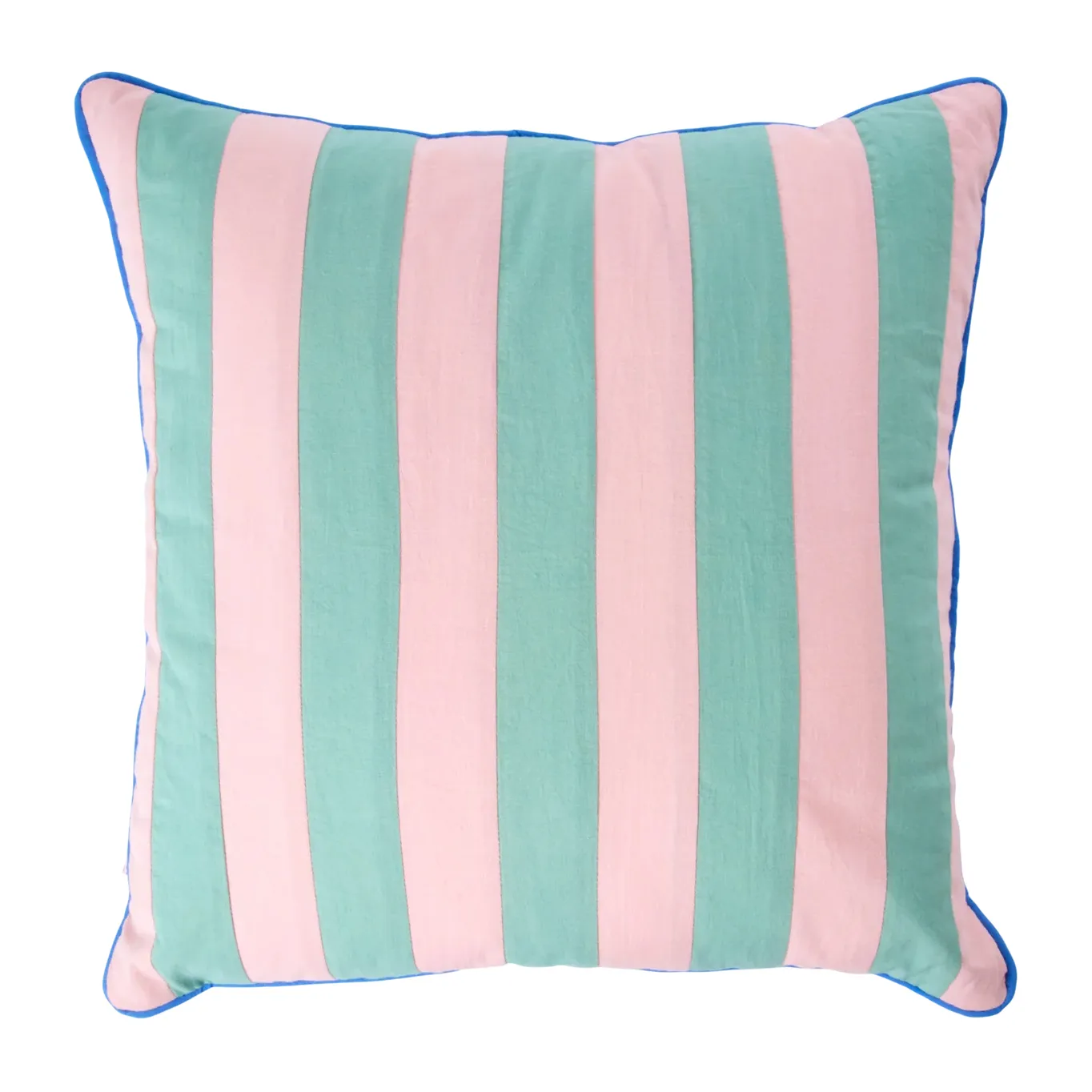 Rice cushion striped 40x40 cm, Pink-green RICE
