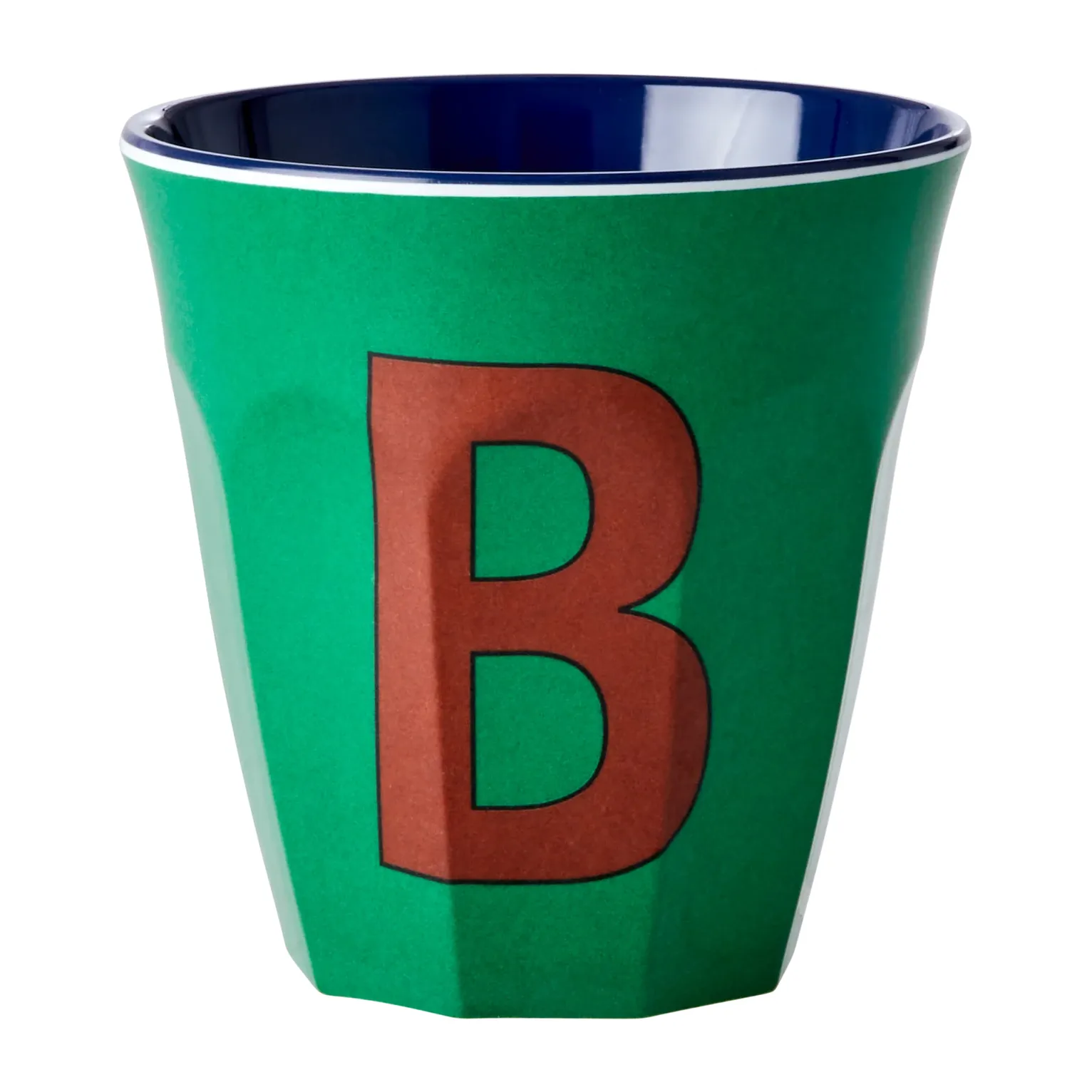 Rice melamin cup medium letter - B 30 cl, Forest green RICE