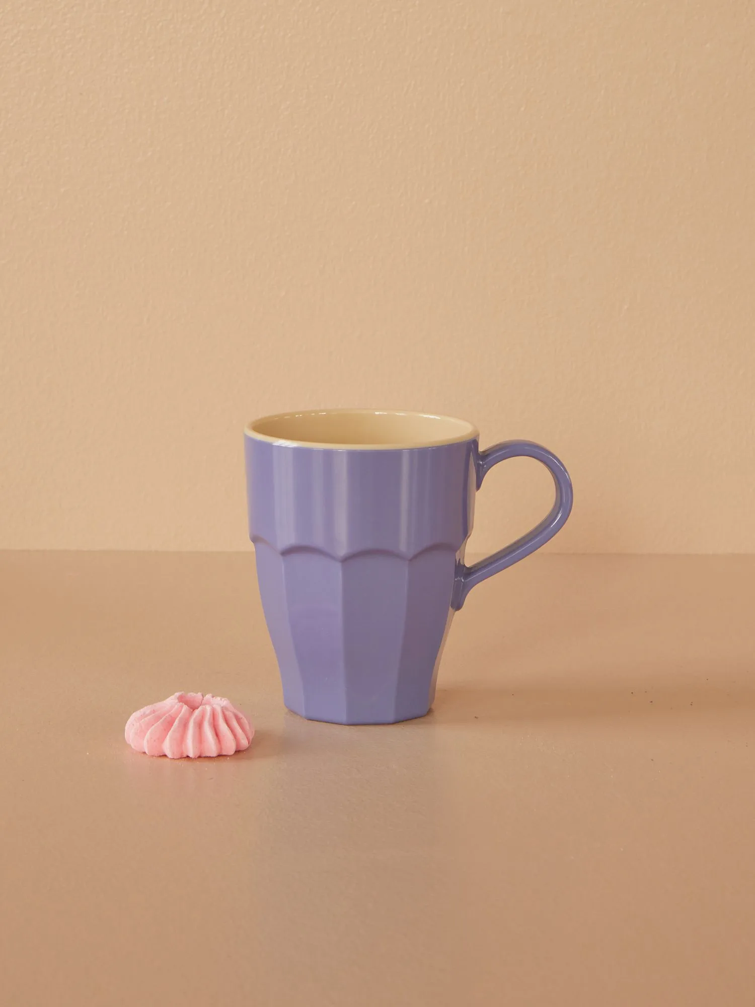 Rice melamine mug, Lavender RICE