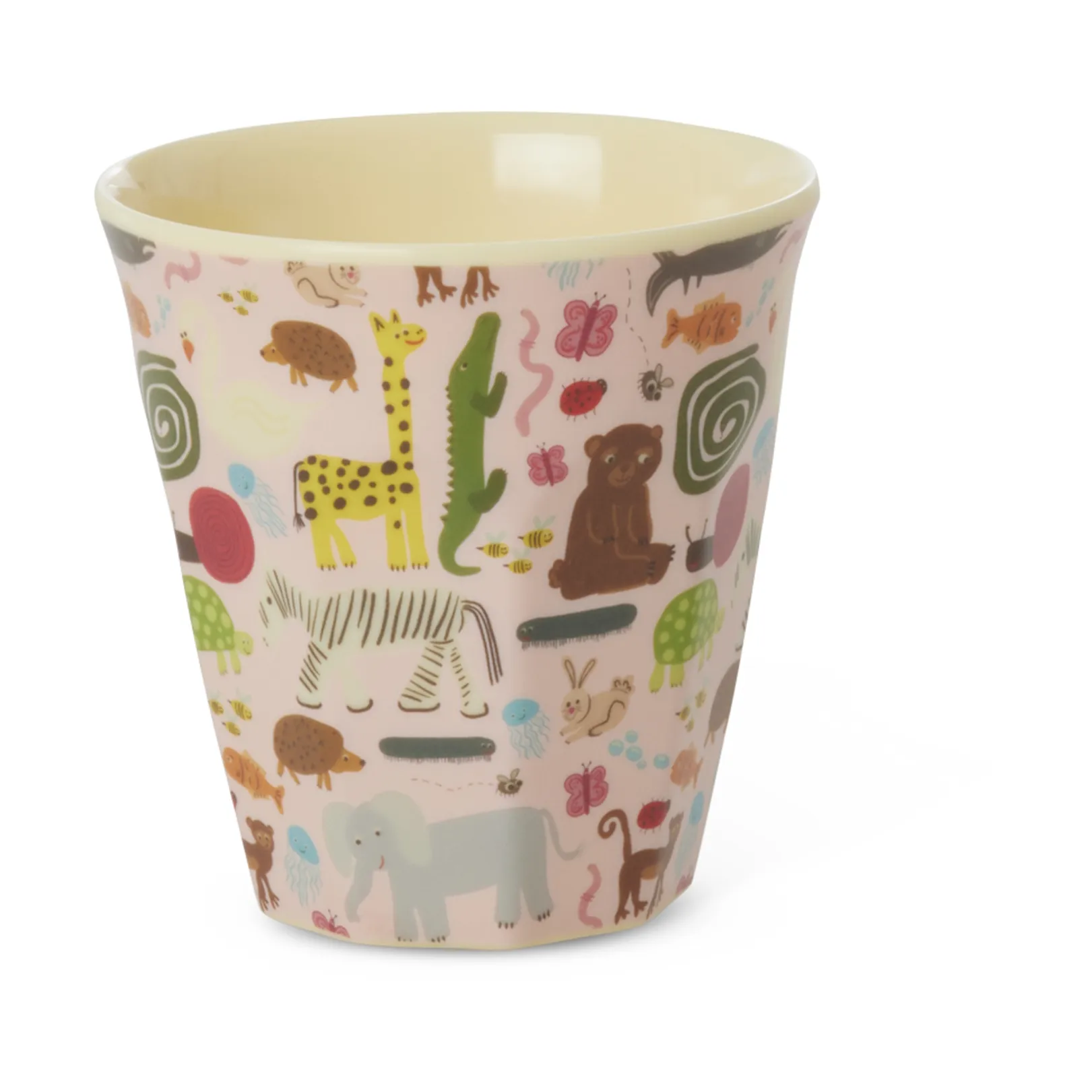 Rice wildlife children's mug small 16 cl, Pink RICE