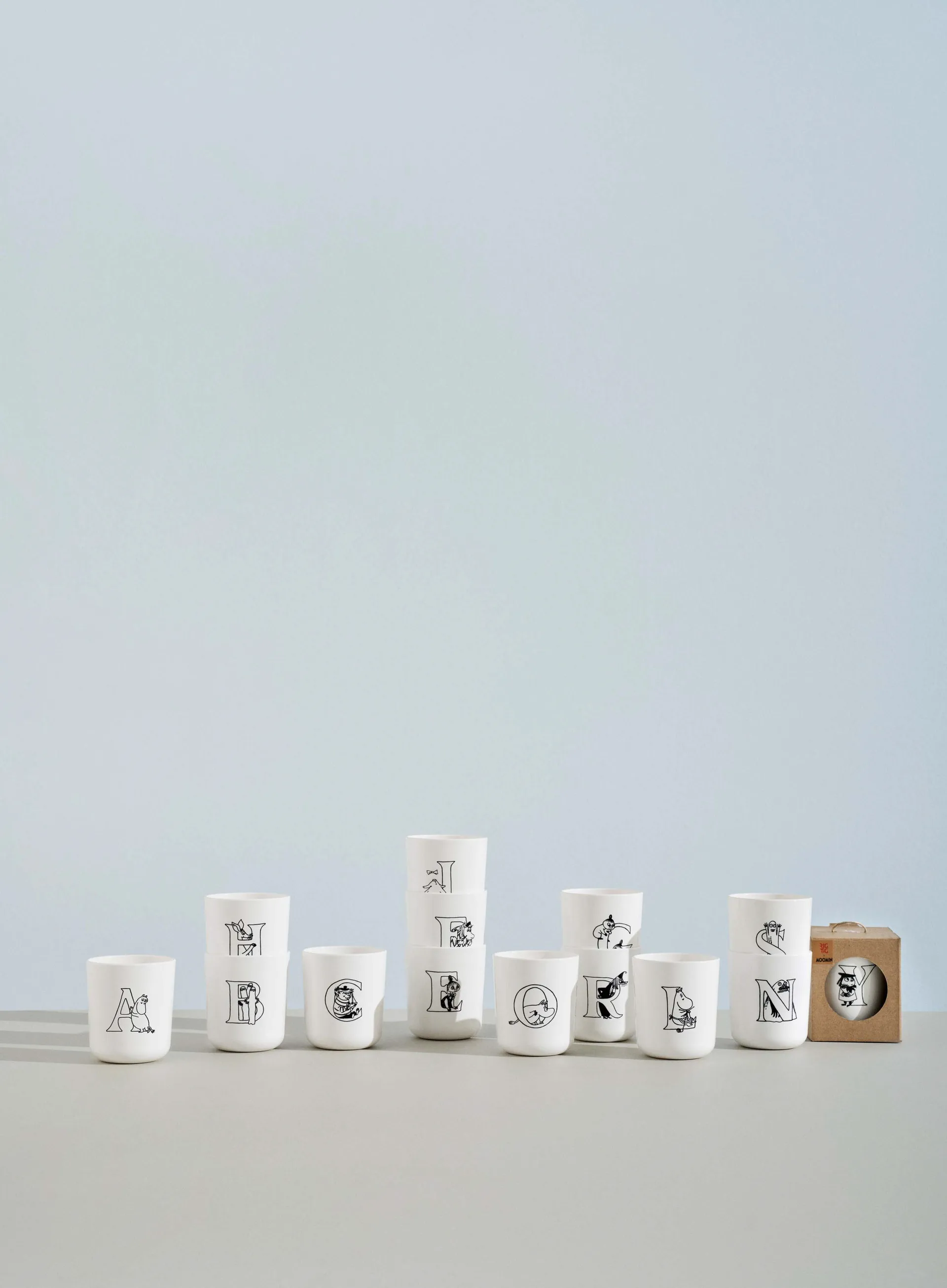 Moomin ABC mug 20 cl, I RIG-TIG