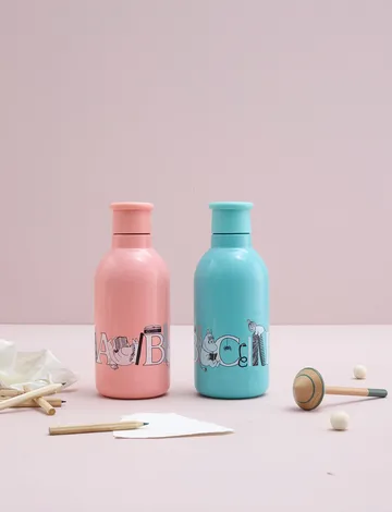 Moomin ABC thermos bottle 0.5 L - Moomin salmon - RIG-TIG