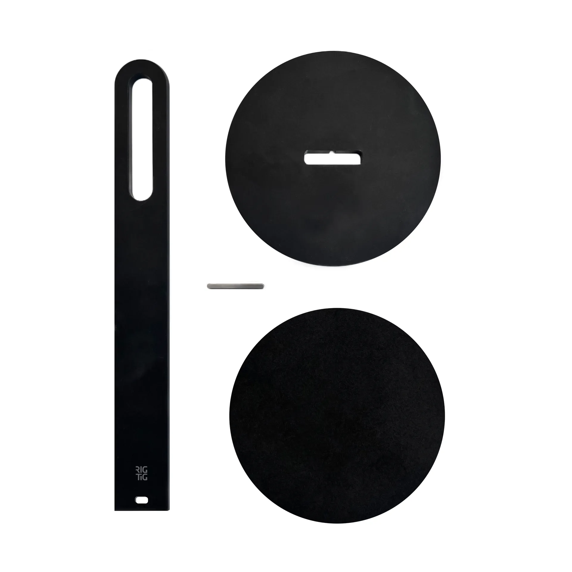 SPIN-IT paper towel holder, Black RIG-TIG
